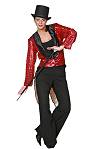 Costume Jacquette Rouge S014514Existe en :T38,T40,T42