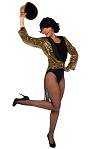Costume Jacquette Or S013558Existe en :T48