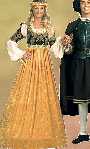 Costume Duchesse F2 S01Existe en :T38(Une seule taille)