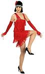 Costume Charleston rouge S01Existe en :36-38,40-42,44-46