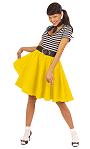 Costume Jupe Rock F1 S017388Existe en :S-M BLEU,S-M ROSE