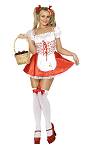 Costume Chaperon rouge F4 S014065Existe en :36-38(Une seule taille)