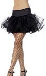 Costume Jupon noir Luxe S015225Existe en :S-L(Une seule taille)