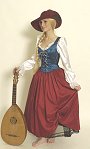 Costume M�di�vale F29Existe en :36-38,40-42,44-46