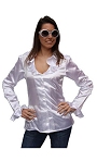 Costume Chemise Disco blanche F2Existe en :38,40,42,44