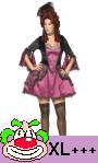 Costume Robe Marquise F18Existe en :XL(Une seule taille)