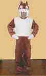 Costume Ecureuil Crocky S01Existe en :M-L(Une seule taille)