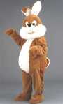 Costume Mascotte Lapin Brun M1Existe en :TU(Une seule taille)