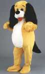 Costume Mascotte Chien Jaune M2Existe en :TU(Une seule taille)