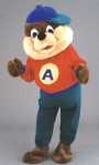 Costume Mascotte Ecureuil M1Existe en :TU(Une seule taille)