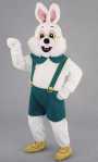 Costume Mascotte Lapin Blanc M2Existe en :TU(Une seule taille)