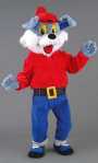 Costume Mascotte Chien Bleu M4Existe en :TU(Une seule taille)
