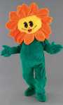 Costume Mascotte Fleur M1Existe en :TU(Une seule taille)