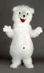 Costume Mascotte Ours Blanc M9Existe en :TU(Une seule taille)