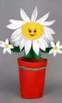Costume Mascotte Fleur en Pot M2Existe en :TU(Une seule taille)