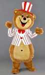 Costume Mascotte Ours M10Existe en :TU(Une seule taille)