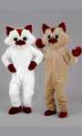 Costume Mascotte Chat M5Existe en :BLANC,MARRON