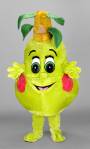 Costume Mascotte Poire M1Existe en :TU(Une seule taille)