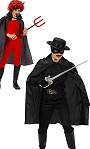 Costume Cape noire 100Existe en :TU(Une seule taille)