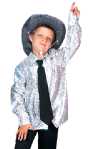 Costume Chemise disco Enfant argentExiste en :6A,10A,14A
