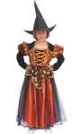 Costume Sorci�re orange S011892Existe en :3A,4A,6A,8A,10A