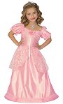 Costume Princesse Fille rose