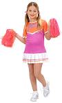 Costume Pompom Girl Enfant rose D1 S015619Existe en :8A,10A,12A