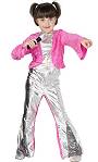 Costume Disco fille D1 S016283Existe en :6-8A(Une seule taille)