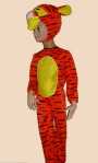 Costume Tigre E2 6A S01Existe en :6A(Une seule taille)