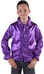 Costume Chemise Disco violette E1