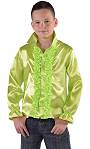 Costume Chemise Disco Enfant verte E1