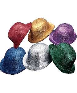 Chapeau Melon paillet� S012671
