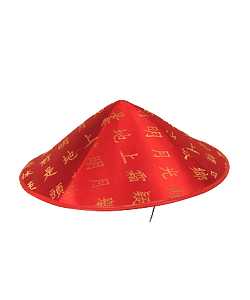 Chapeau Chinois Rouge Mod1