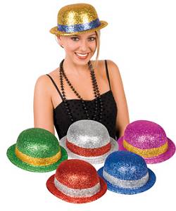 Chapeau Melon paillet� 5