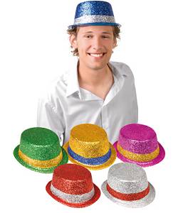 Chapeau Haut de forme paillet� 5 S01270
