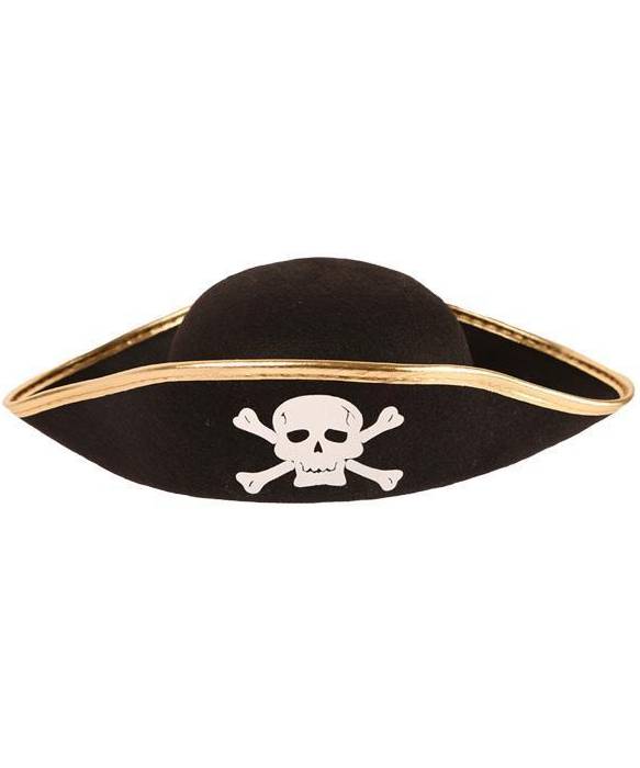 Chapeau Pirate Noir Enf Mod1 S015930