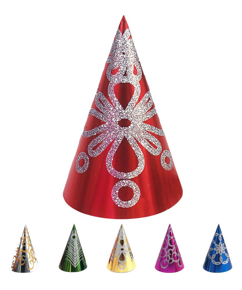 Chapeau Cone paillettes