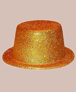 Chapeau Haut de forme or