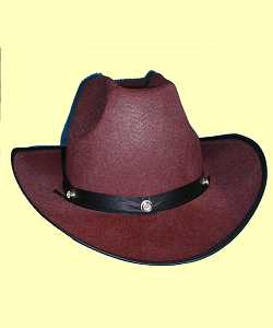 Chapeau Cow-Boy Std marron AD