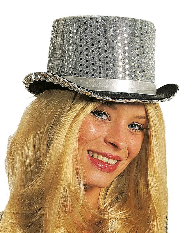 Chapeau Haut de forme Cabaret argt