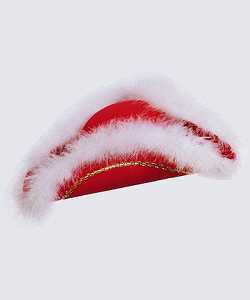 Chapeau Tricorne M5 rouge