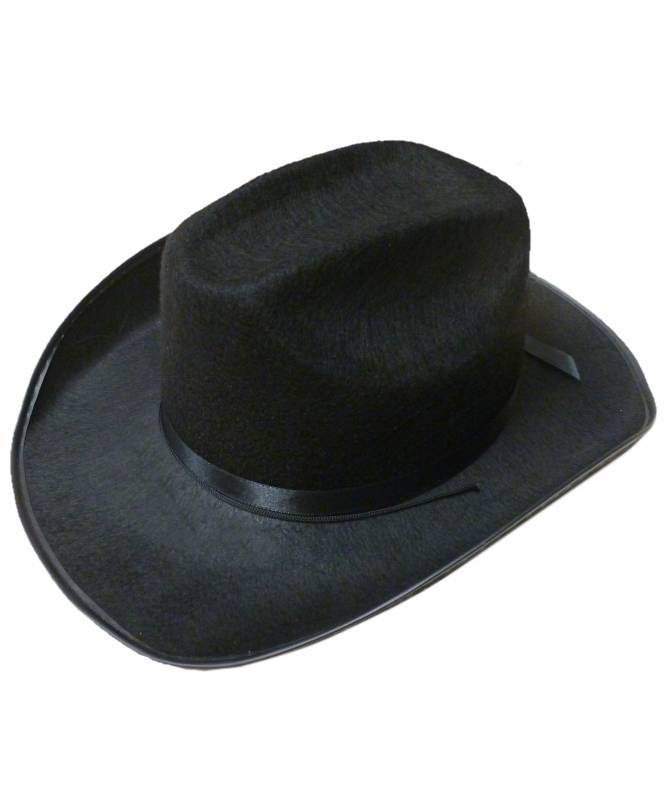 Chapeau Cow-Boy Adulte noir eco Mod2