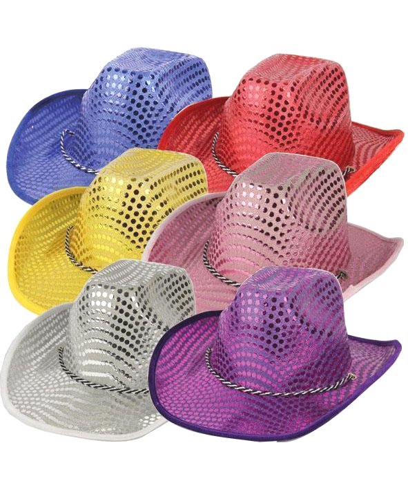 Chapeau Saloon paillet�