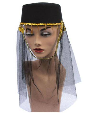 Chapeau Harem Noir AD1