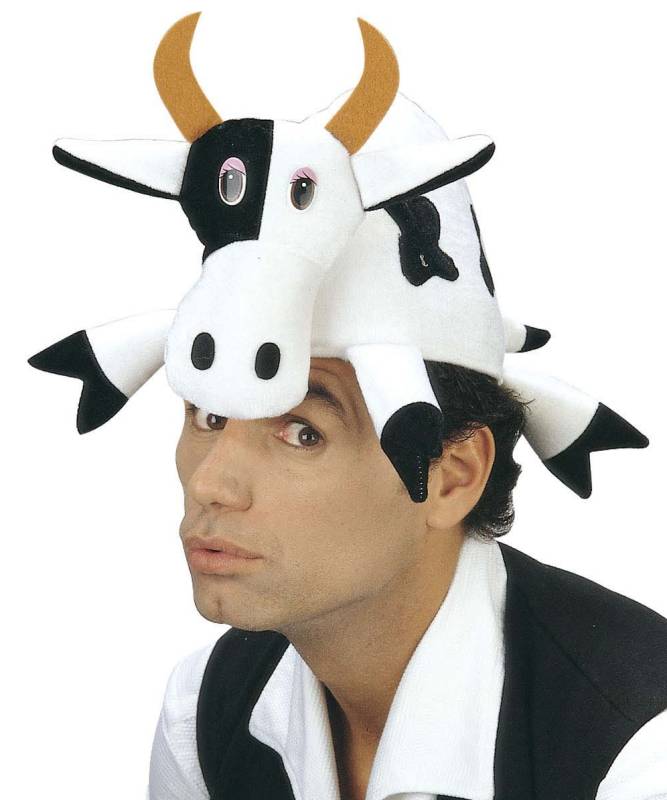 Chapeau Vache sur t�te