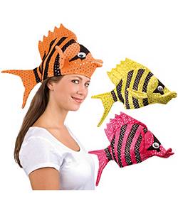 Chapeau Poisson sur t�te