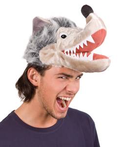 Chapeau Loup sur t�te M2