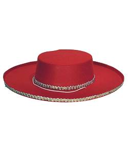 Chapeau Espagnol Rouge Mod2