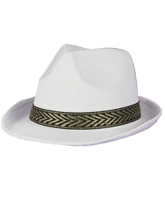 Chapeau Funk blanc