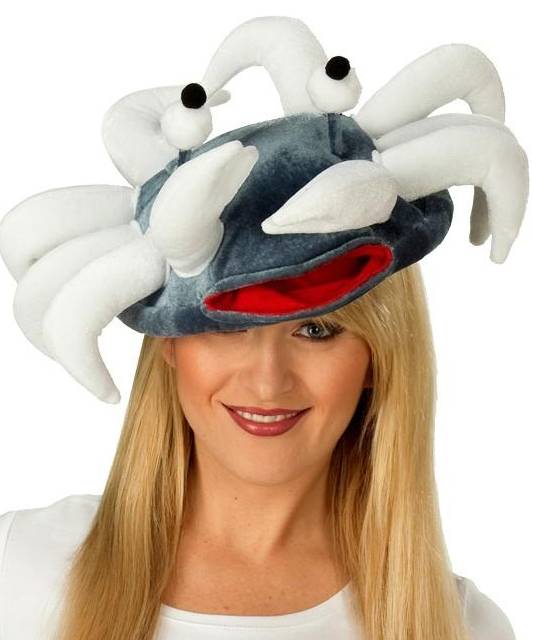 Chapeau Humoristique Crabe sur t�te